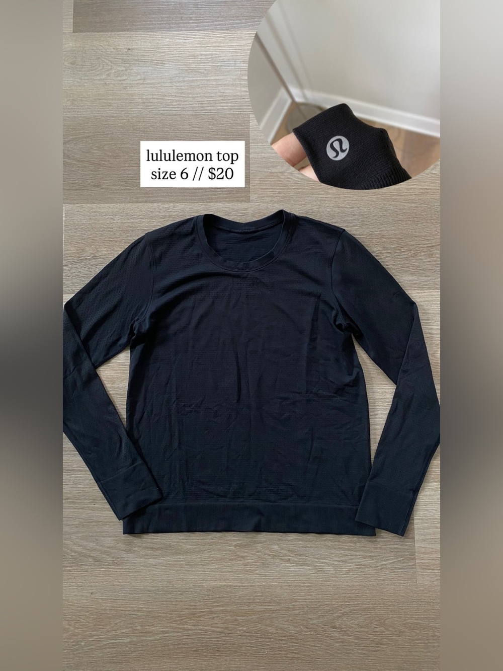 lululemon long sleeve womens 6